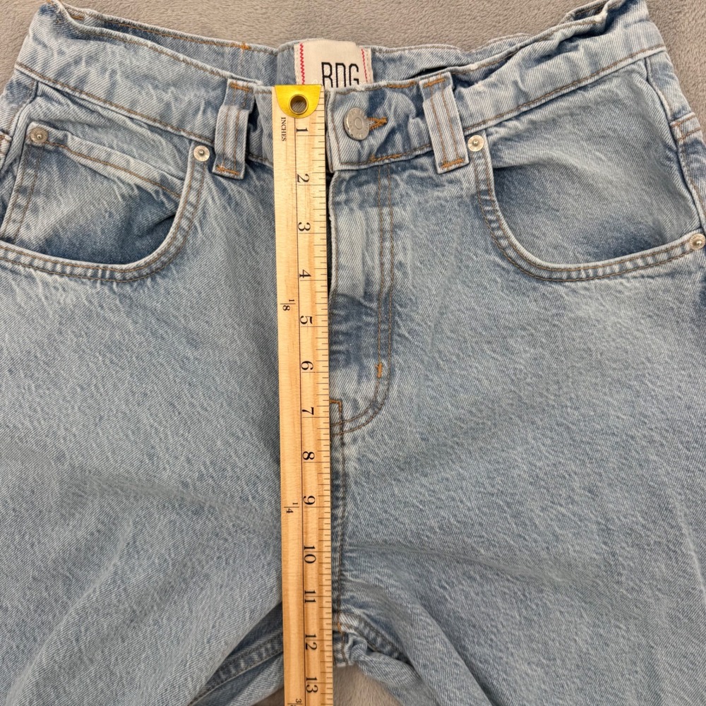 BDG Women's Blue Rih‎ Extreme Baggy Mid-Rise Relaxed Fit Jeans Women's Size 25 - Picture 15 of 16